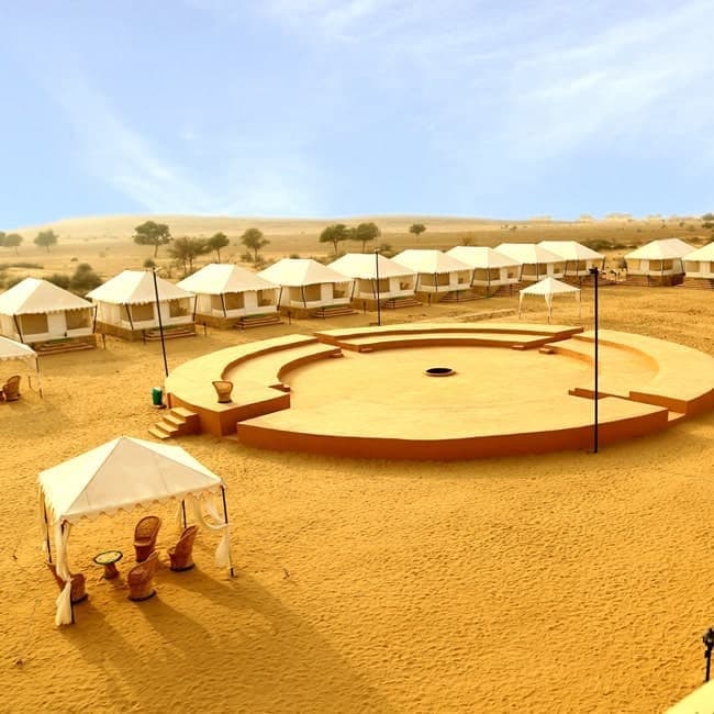 Exotic Luxury Camps-Jaisalmer Desert Camp