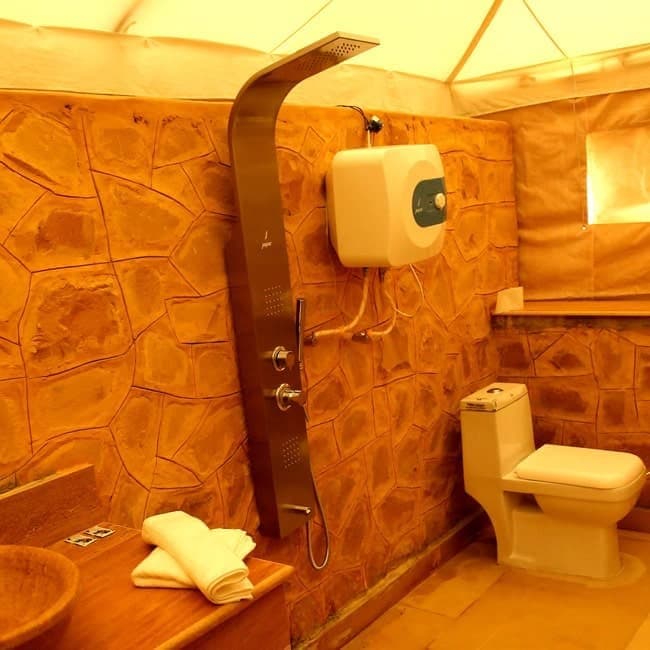 Luxury Camps-Jaisalmer Desert Camp Bathroom Fittings