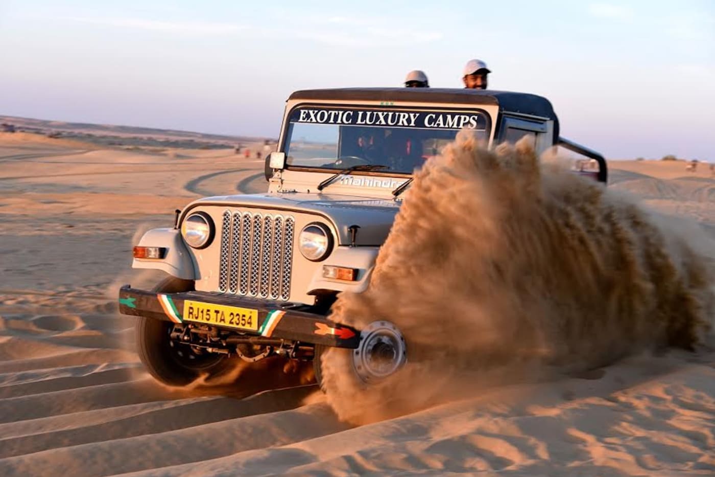 Exclusive Night Jeep Safari in Dunes at Exotic Luxury Camps in Jaisalmer