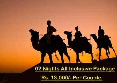 02 Nights' All Inclusive Package for Exotic Luxury Camp in Jaisalmer