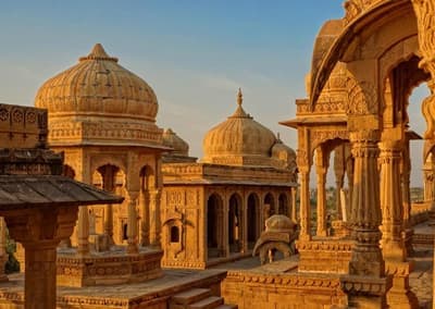 Jaisalmer City Tour with Camel Safari and Excursion to Sand Dunes, Evening Cultural Program with Dinner